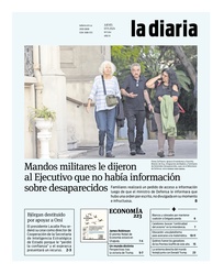 Tapa de la diaria del jueves 7 de noviembre de 2024