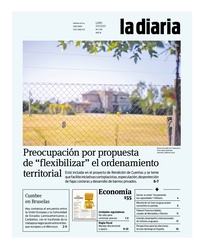 Tapa de la diaria del lunes 17 de julio de 2023