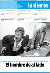 Tapa de la diaria del jueves 1 de octubre de 2015