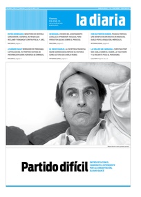Tapa de la diaria del viernes 9 de enero de 2015