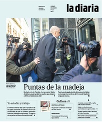 Tapa de la diaria del viernes 3 de agosto de 2018