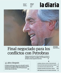Tapa de la diaria del miércoles 17 de julio de 2019