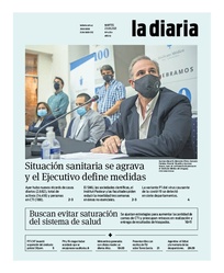 Tapa de la diaria del martes 23 de marzo de 2021