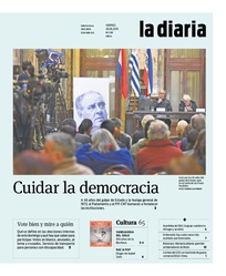 Tapa de la diaria del sábado 29 de junio de 2019