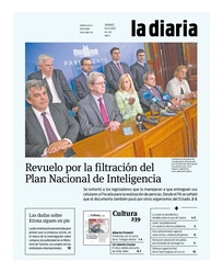 Tapa de la diaria del viernes 4 de noviembre de 2022