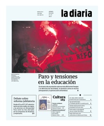 Tapa de la diaria del viernes 19 de noviembre de 2021