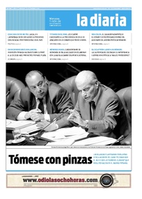 Tapa de la diaria del miércoles 11 de noviembre de 2009