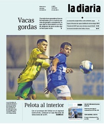 Tapa de la diaria del lunes 14 de enero de 2019