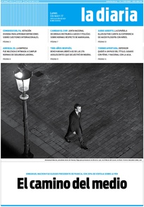 Tapa de la diaria del lunes 8 de mayo de 2017