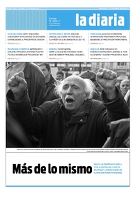 Tapa de la diaria del viernes 18 de noviembre de 2011