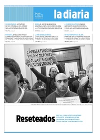 Tapa de la diaria del viernes 17 de mayo de 2013