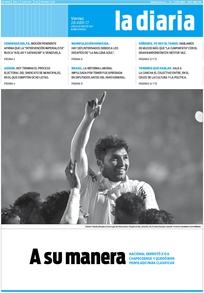 Tapa de la diaria del viernes 28 de abril de 2017