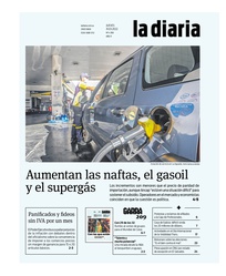 Tapa de la diaria del jueves 31 de marzo de 2022