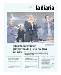 Tapa de la diaria del miércoles 12 de julio de 2023