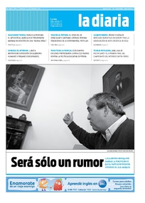 Tapa de la diaria del lunes 8 de agosto de 2011