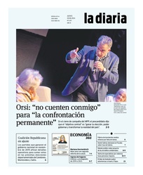 Tapa de la diaria del jueves 20 de junio de 2024