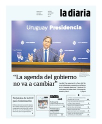 Tapa de la diaria del jueves 24 de marzo de 2022