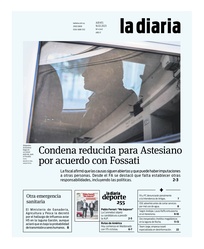 Tapa de la diaria del jueves 16 de febrero de 2023