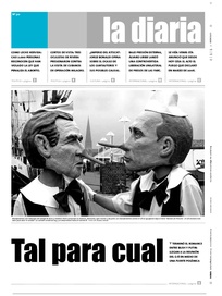 Tapa de la diaria del miércoles 6 de junio de 2007