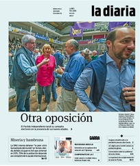 Tapa de la diaria del lunes 19 de noviembre de 2018