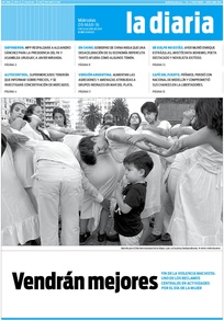 Tapa de la diaria del miércoles 9 de marzo de 2016