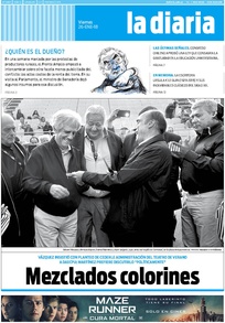 Tapa de la diaria del viernes 26 de enero de 2018