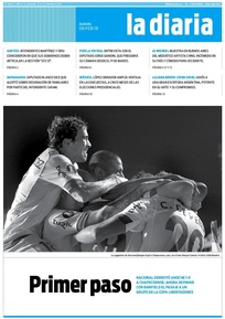 Tapa de la diaria del jueves 8 de febrero de 2018