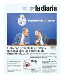 Tapa de la diaria del miércoles 8 de abril de 2026