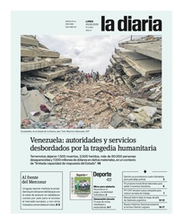 Tapa de la diaria del lunes 29 de junio de 2026