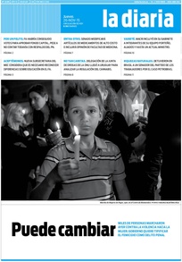 Tapa de la diaria del jueves 26 de noviembre de 2015