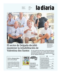 Tapa de la diaria del lunes 3 de febrero de 2025