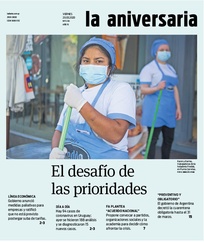 Tapa de la diaria del viernes 20 de marzo de 2020