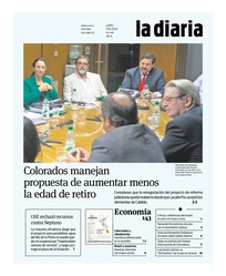 Tapa de la diaria del lunes 17 de abril de 2023