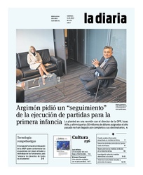 Tapa de la diaria del viernes 14 de octubre de 2022