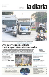 Tapa de la diaria del sábado 13 de junio de 2026