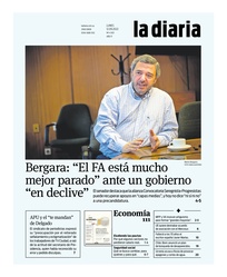 Tapa de la diaria del lunes 12 de septiembre de 2022