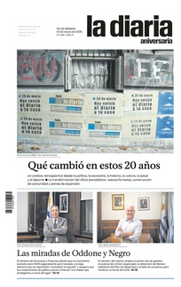 Tapa de la diaria del viernes 20 de marzo de 2026