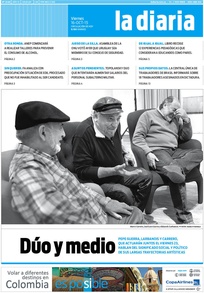 Tapa de la diaria del viernes 16 de octubre de 2015