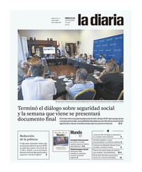 Tapa de la diaria del miércoles 22 de abril de 2026