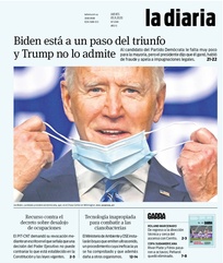 Tapa de la diaria del jueves 5 de noviembre de 2020