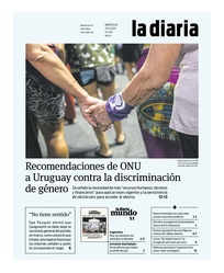 Tapa de la diaria del miércoles 27 de diciembre de 2023
