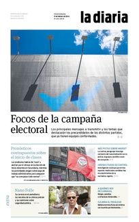 Tapa de la diaria del sábado 17 de febrero de 2024