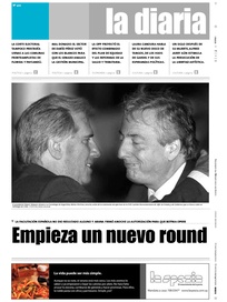 Tapa de la diaria del viernes 9 de noviembre de 2007