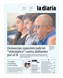 Tapa de la diaria del jueves 10 de marzo de 2022