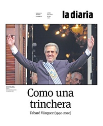 Tapa de la diaria del lunes 7 de diciembre de 2020