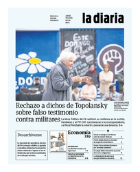 Tapa de la diaria del jueves 19 de diciembre de 2024