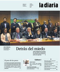 Tapa de la diaria del jueves 24 de mayo de 2018