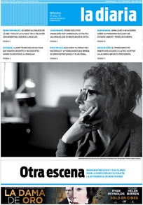 Tapa de la diaria del miércoles 15 de julio de 2015