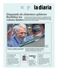 Tapa de la diaria del viernes 29 de enero de 2021