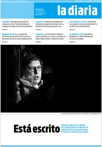 Tapa de la diaria del miércoles 2 de agosto de 2017